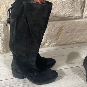Born Suede Heeled Boots